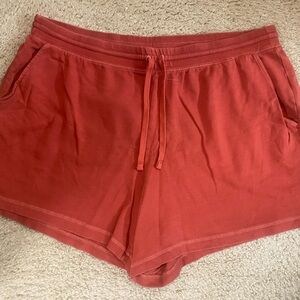 Old Navy Women's Drawstring Athletic Shorts - Burnt Orange